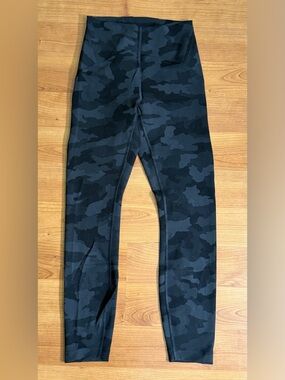 lululemon Align Leggings Camo Print. Size 4